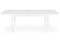 Стол обеденный HALMAR FLORIAN белый/белый 160-228/90