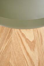 Стол журнальный HALMAR GINA зеленый/натуральный