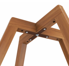 Стул Sheffilton SHT-ST43-2/S183 какао/ванильный крем/светлый орех