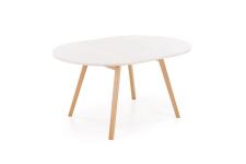 Стол обеденный HALMAR RUBEN кашемир/натуральный 102-142/102