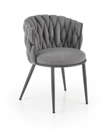 Стул HALMAR K516 серый/черный