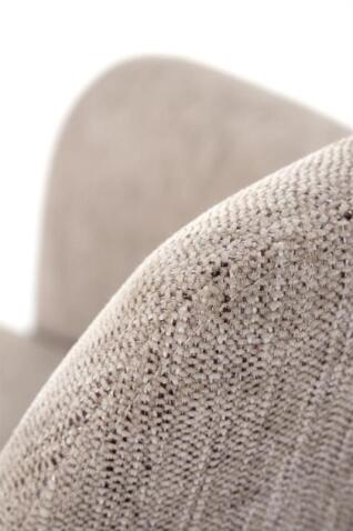 Стул HALMAR K542 бежевый/черный, поворотный