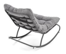 Кресло-качалка HALMAR GATTO серый