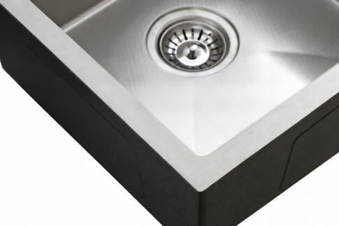 Кухонная мойка из нержавейки BLANTEK LS-5848SN Snake texture
