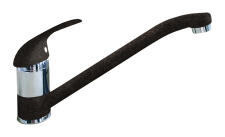 Смеситель для кухни GRANFEST QUARZ Z-3321 черный