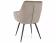 Стул SIGNAL LILIA Velvet Bluvel 40 темно-бежевый/черный