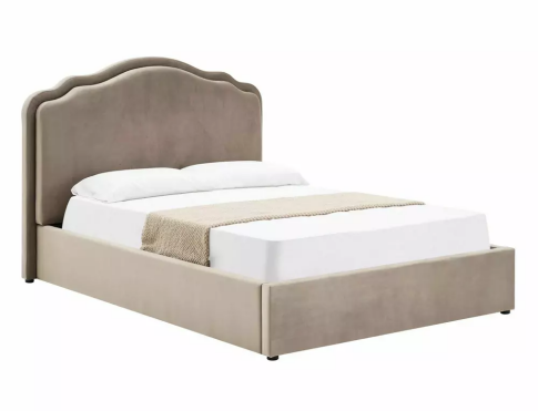 Кровать SIGNAL FLORENCJA Velvet Bluvel 40 темно-бежевый 160/200