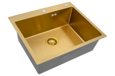 Мойка ARFEKA ECO AR 600*500 GOLD PVD NANO