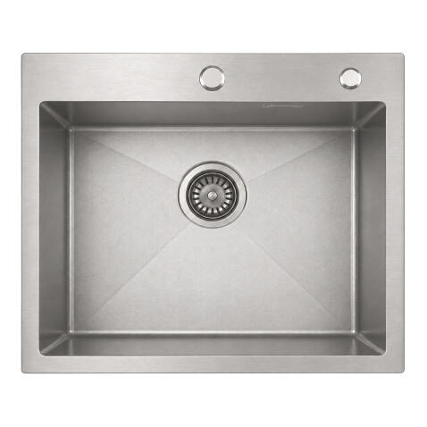 Кухонная мойка из нержавейки BLANTEK LS-5848ST Stone texture
