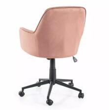 Кресло компьютерное SIGNAL Q-886 Velvet Bluvel 52 античный розовый