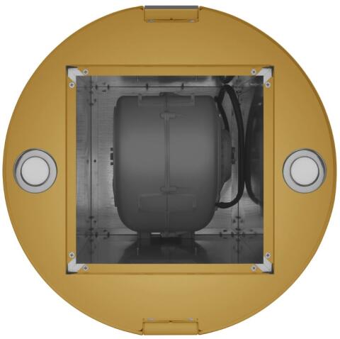 Вытяжка кухонная MEFERI TUBE40GOLD ISLA COMFORT PLUS