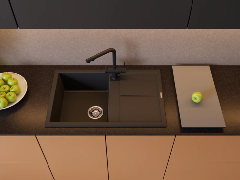 Смеситель для кухни Omoikiri Hotaru GB графит