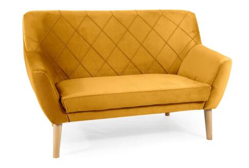 Диван SIGNAL KIER 2 Velvet Bluvel 68 карри/бук Диван SIGNAL KIER 2 Velvet Bluvel 68 карри/бук