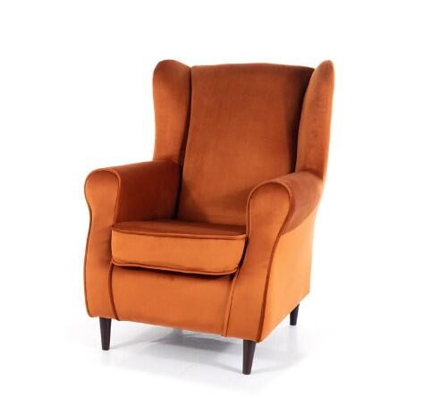 Кресло SIGNAL BARON Velvet Bluvel 4215 корица/венге