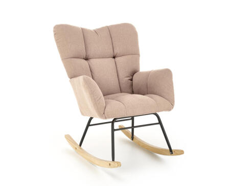 Кресло-качалка HALMAR VASCO бежевый