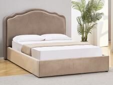 Кровать SIGNAL FLORENCJA Velvet Bluvel 40 темно-бежевый 160/200