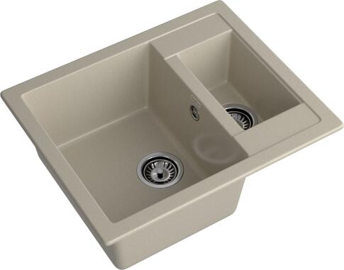 Кухонная мойка GRANFEST QUADRO Q-610K топаз