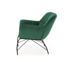 Кресло HALMAR BELTON темно-зеленый/черный