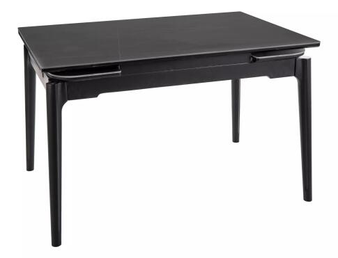 Стол обеденный SIGNAL SENTO черный/черный 120-180/80