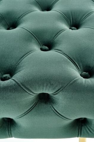 Скамья HALMAR ATHENA темно-зеленый/золотой