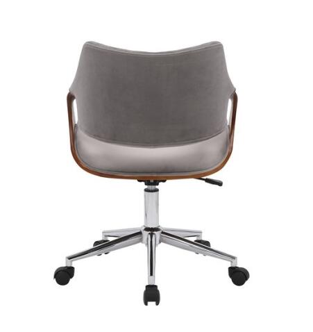 Кресло компьютерное HALMAR COLT ореховый/серый