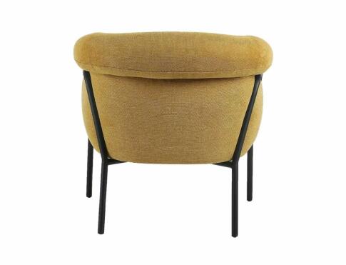 Кресло SIGNAL CLOVER Brego 68 карри/черный