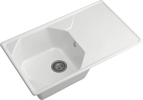 Кухонная мойка GRANFEST UNIQUE U-840L иней