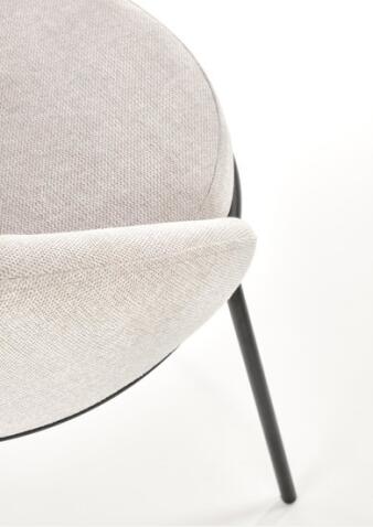 Стул HALMAR K482 бежевый/черный