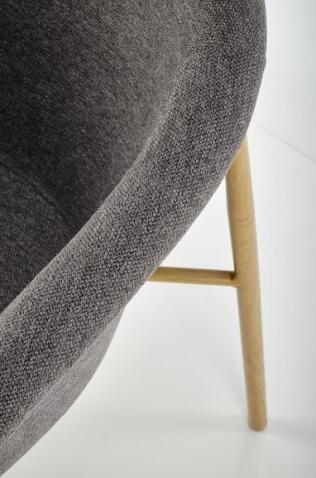 Стул HALMAR K489 серый