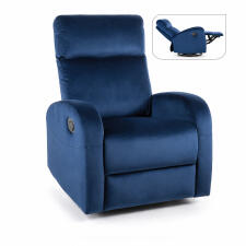 Кресло SIGNAL OLIMP Velvet Bluvel 86 раскладное, синий