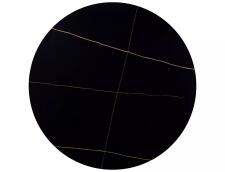 Стол обеденный SIGNAL RION черный/черный 90