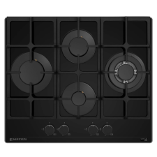 Варочная панель газовая MEFERI MGH604BK GLASS ULTRA