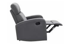 Кресло SIGNAL MARS Velvet Bluvel 14 раскладное, серый