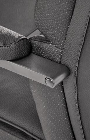 Кресло компьютерное HALMAR ADRIANO SKID черный