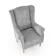 Кресло HALMAR HERMES серый