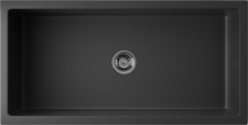 Кухонная мойка из керамики Omoikiri Mikura 91-BL Natceramic/черный