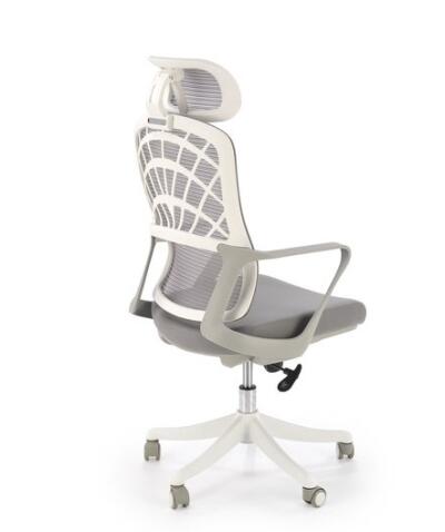 Кресло компьютерное HALMAR VESUVIO 2 серый/белый