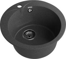 Кухонная мойка GRANFEST RONDO R-480 графит Кухонная мойка GRANFEST RONDO R-480 графит