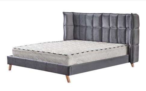 Кровать HALMAR SCANDINO серый, 160/200