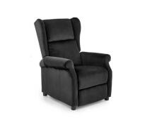 Кресло HALMAR AGUSTIN 2 раскладное, черный