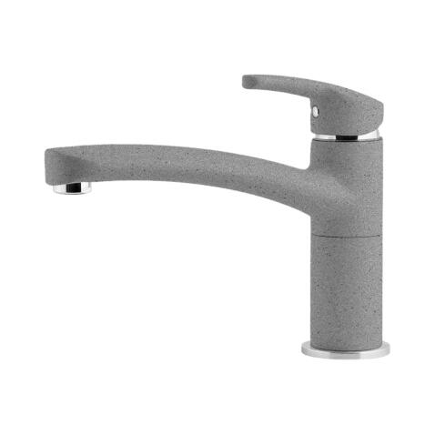 Смеситель для кухни GRANFEST 2523 серый