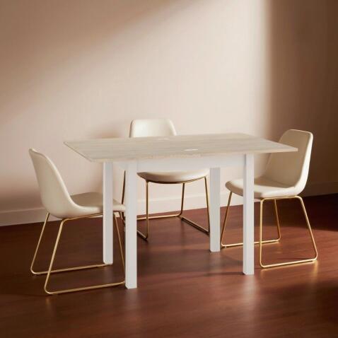 Стол обеденный SIGNAL FLIP дуб кремона/кашемир 80-120/60