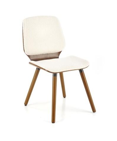 Стул HALMAR K511 кремовый/ореховый