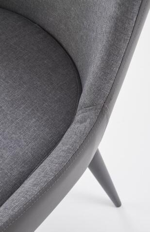 Стул HALMAR K333 темно-серый/светло-серый/черный