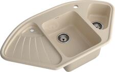 Кухонная мойка GRANFEST CORNER C-1040E кашемир