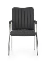 Стул HALMAR VIGOR черный/хром