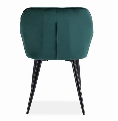 Стул HALMAR K487 темно-зеленый/черный