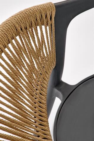 Стул HALMAR K582 черный/натуральный