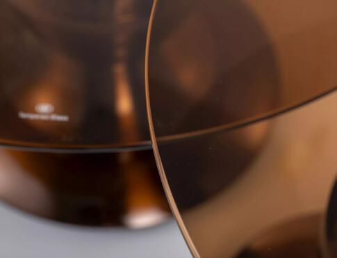 Комплект SIGNAL CASSIE (2 стола журнальных) коричневый/медный 70/38, 50/51,5