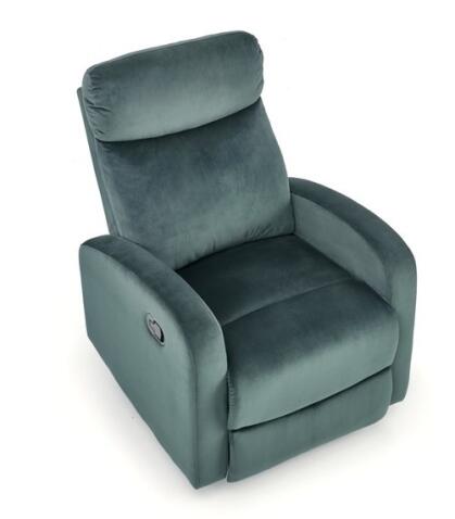 Кресло HALMAR WONDER раскладное, темно-зеленый